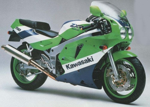 Kawasaki zxr750 1989 1990 - h1-2, 1989-1990