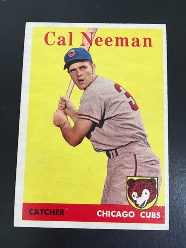 1958 topps cal neeman 33 - cal, neeman,