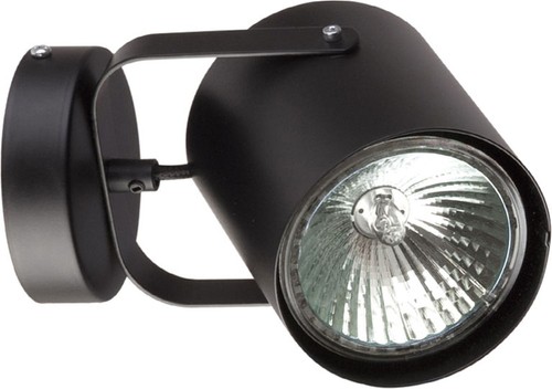 Spot lampada parete nero - lampada,