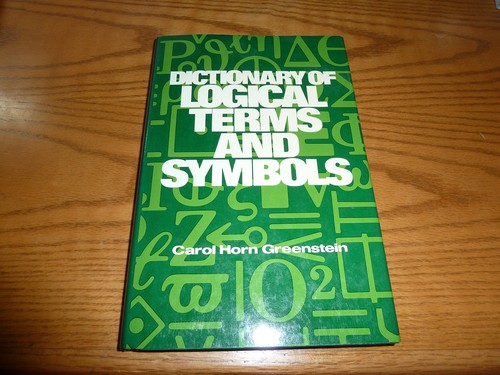 Dictionary logical terms - dictionary, of