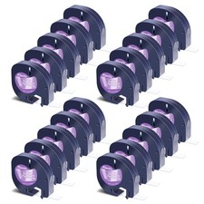 20 nastri trasparenti per DYMO Letratag LT-100H 100T 16951 plastica