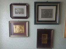 Quadri Argento e Oro