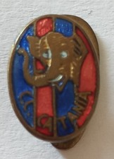 Catania vecchio distintivo  calcio attacco piedino anonimo (G.Frosi Milano)