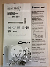 Panasonic dmr es10 manuale - panasonic,