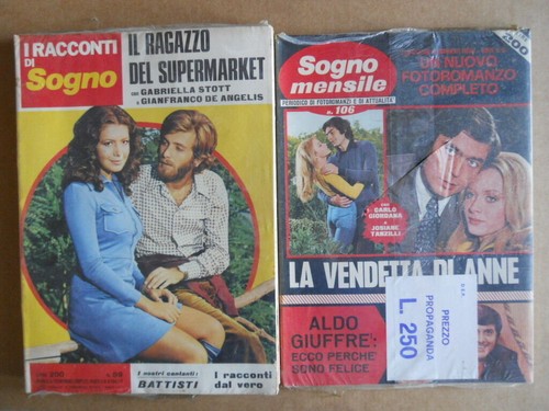 Busta anni 2 fotoromanzi - anni,