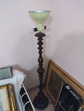 Lampada con piantana in legno tornito 161.5cm