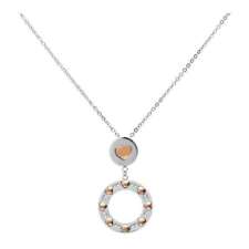 COLLANA STROILI con strass e