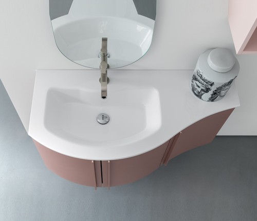 Mobile bagno curvo 106 - bagno,