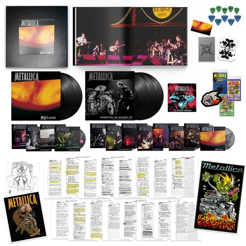Metallica reload deluxe vinyl - metallica,