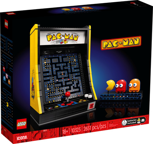 Lego icons pac - pac-man, arcade