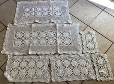 Set 6 Centrini vintage