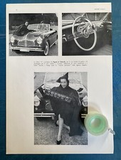 Rara Pubblicità SIMCA 8 FIGONI & FALASCHI del 1950