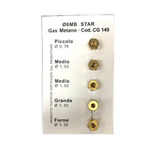 Ugelli cucina 6mb gas metano piano cottura 4 fuochi + forno MBM