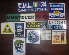 lotto 11 adesivi Lazio