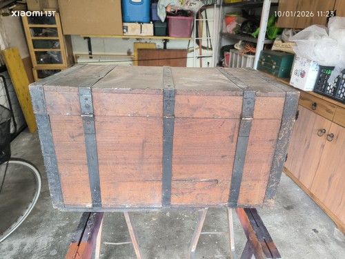 Baule antico forziere - baule,