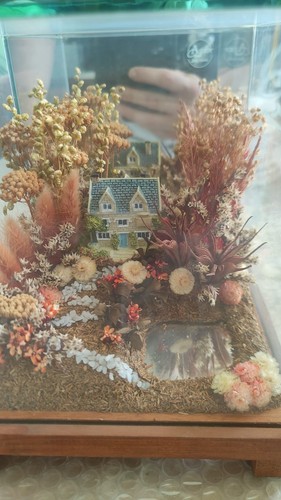 Mini diorama vetro con - mini,