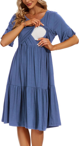 Vestito premaman allattamento - vestito,