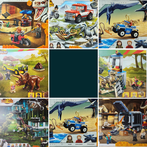 Lego set jurassic - set,