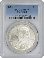 2005-P Marshall Silver