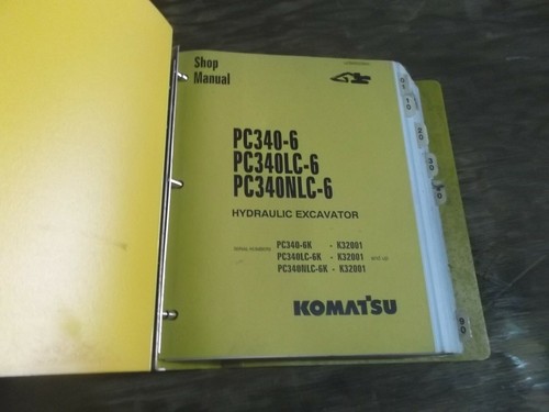 Komatsu pc340 pc340lc - pc340-6, pc340lc-6