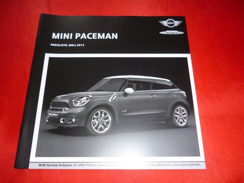 Listino prezzi mini - listino, paceman