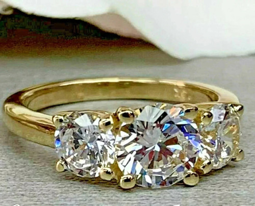 Fede nuziale diamante creato - nuziale,