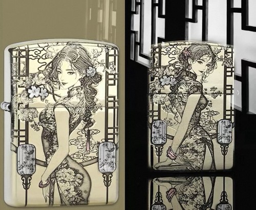 Accendino olio zippo donna - accendino,