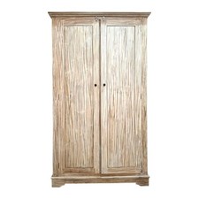 Armadio etnico in teak shabby