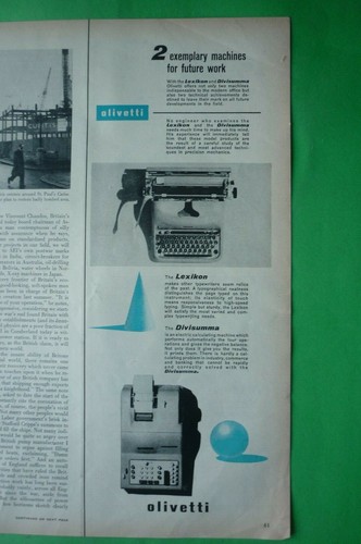 Olivetti lexikon divisumma - lexikon,