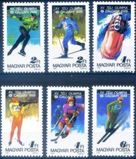 Sport. Olimpiadi di Calgary 1987.