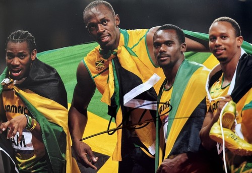Usain bolt firmato mano - firmato, a4