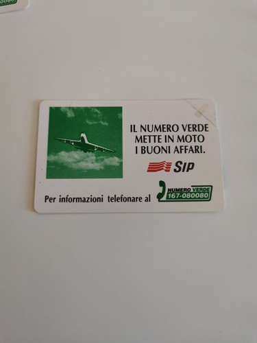 Scheda telefonica numero verde - scheda,