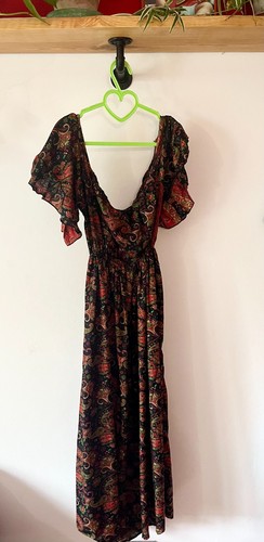 Abito lungo paisley - -, taglia
