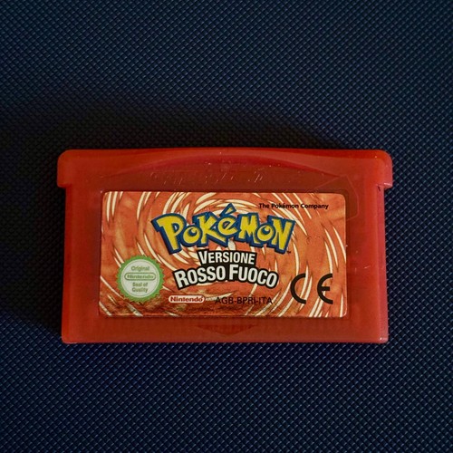Pokémon rosso fuoco game boy - rosso,