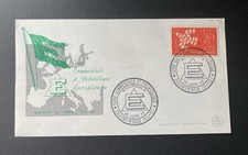 Timbro enveloppe  foire commerciale et philatélique Savigny - sur - Orge 1962