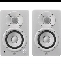 Yamaha HS 4 Monitor da Studio Attivo, 2 Vie, Bass Reflex, Bianco, Coppia