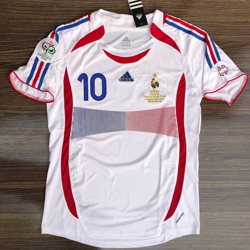 Maglia francia zidane 10 - francia, #10