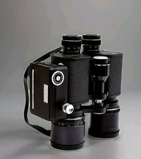  RICOH TELECA 240 35mm Half Frame Auto Camera in 7x50 Binoculars 1971 B+JapanVNG
