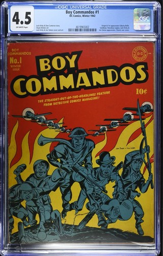 Boy commandos comics 1942 - dc,