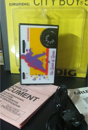 Radio grundig city boy - radio,