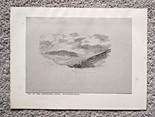 The cairngorm range - the,