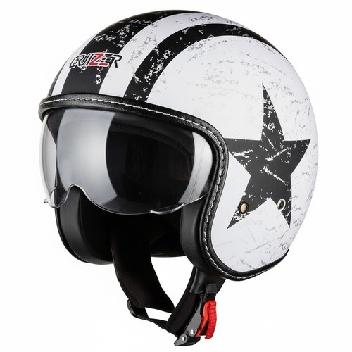 Cruizer casco moto demi jet - casco,