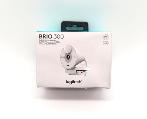 Logitech brio 300 webcam - brio, full