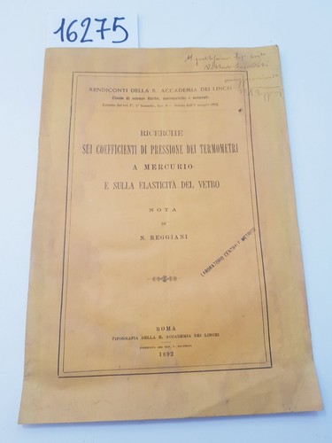 Ricerche sui coefficienti - coefficienti, di