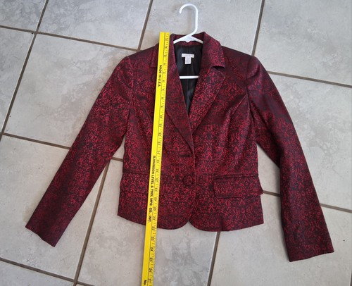 Giacca paisley rosso - giacca,