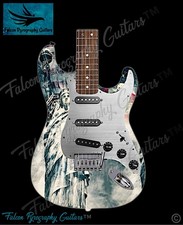 Chitarra elettrica Strat fatta