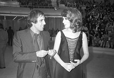 Italian singer Mina with