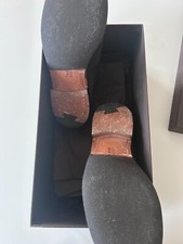 Mocassino Church's Pembrey scamosciato castoro come nuove UK 6.5 fit G