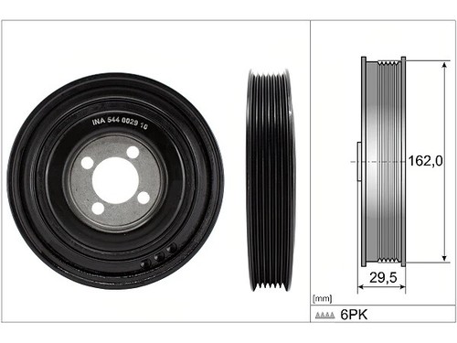 Puleggia albero motore fiat - puleggia,