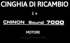Cinghia ricambio motore - ★,